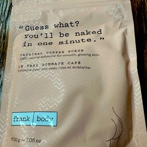 Frank Body coffee scrub 7.05 oz brand new unopened